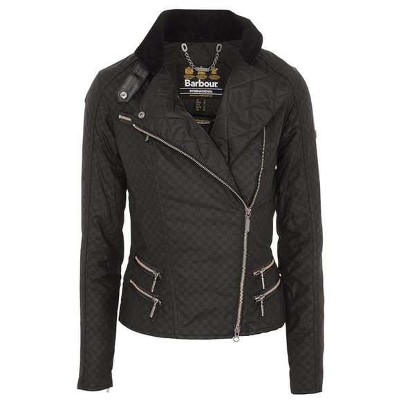 Barbour Jackets & Blazers - Barbour Deep Mill Jacket Motorcycle Waxed Jacket